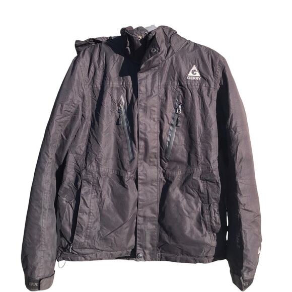 Gerry ski snowboard 2 in 1 hooded jacket shell plus puffer inner jacket medium - Picture 1 of 16